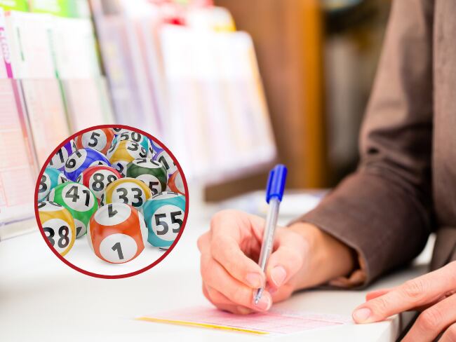 Imagen de referencia: persona jugando el chance // balotas // Getty Images