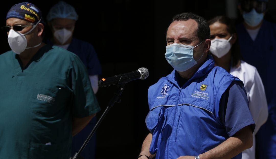 Secretario de salud de Bogotá -Alejandro Gómez