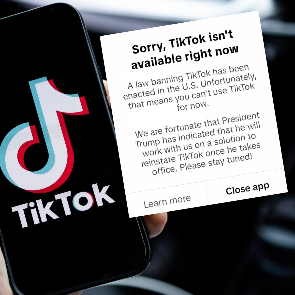 TikTok espera “una solución” con Trump tras suspensión de acceso a la aplicación en Estados Unidos