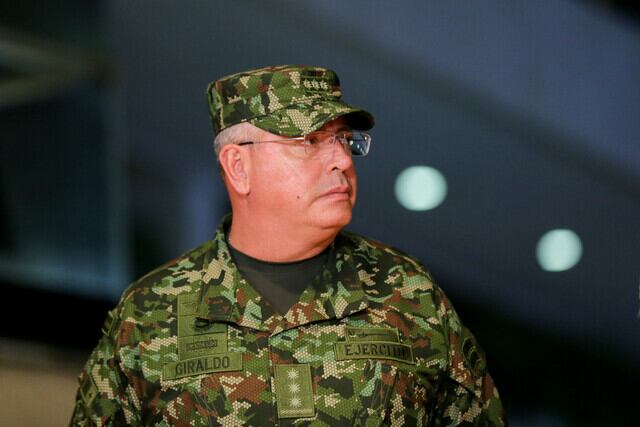 Helder Fernán Giraldo, Comandante de le Fuerzas Militares. Foto archivo: Mariano Vimos/Colprensa.