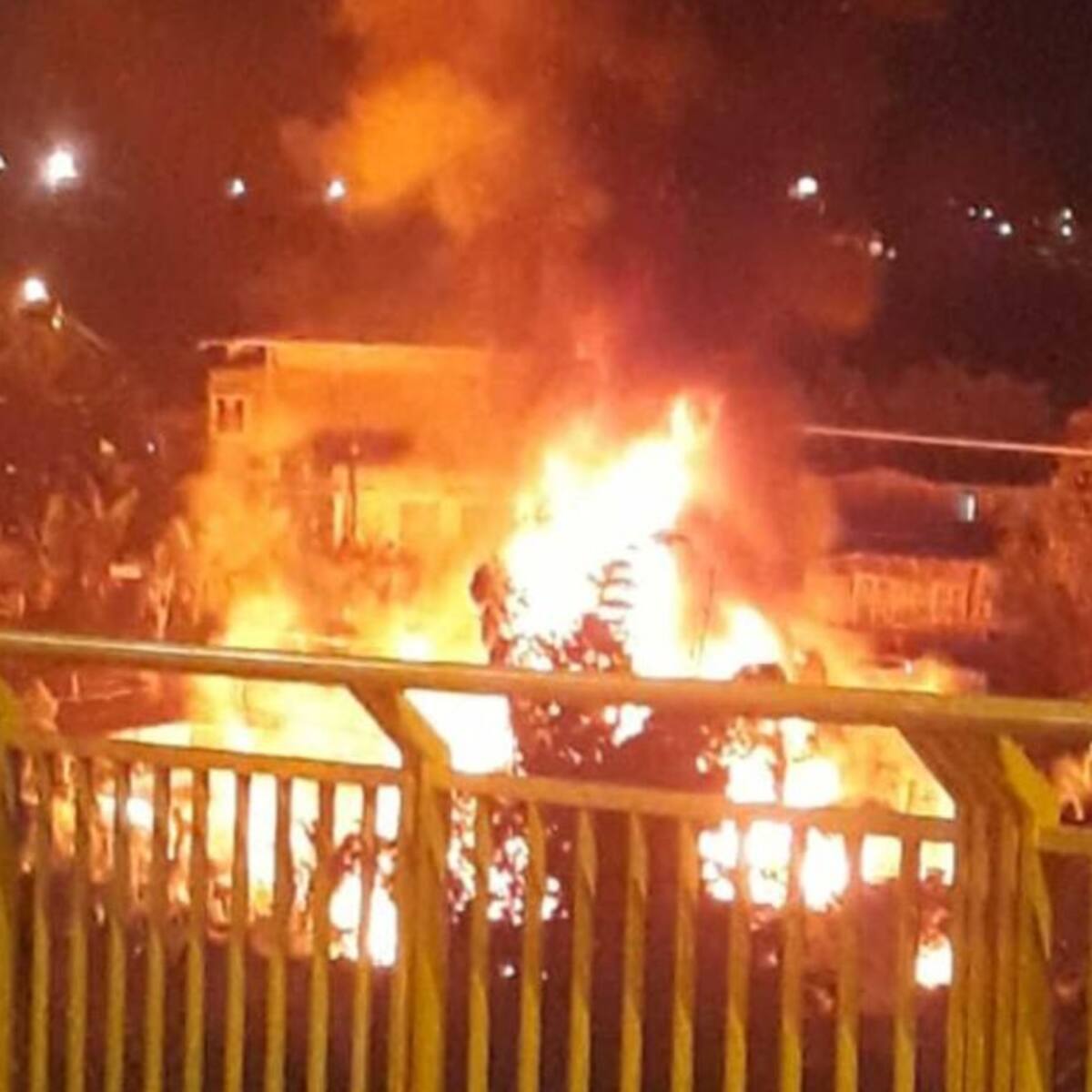 Incendio en Pereira dejó nueve familias damnificadas