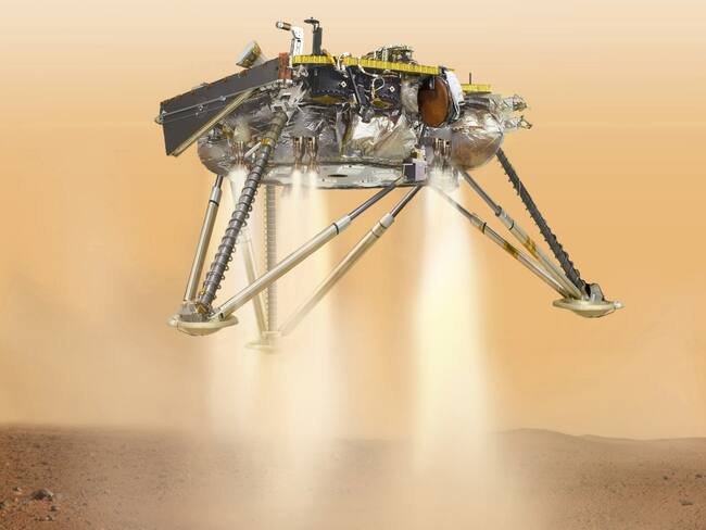 La sonda InSight tocó suelo de Marte