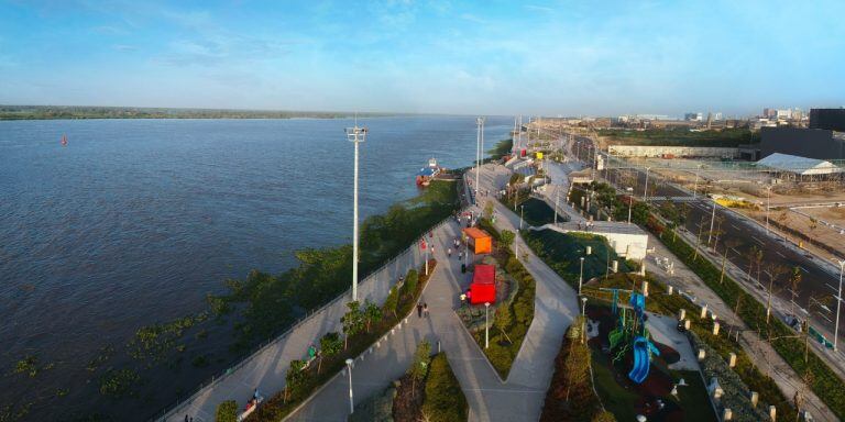 Gran Malecon del Río de Barranquilla