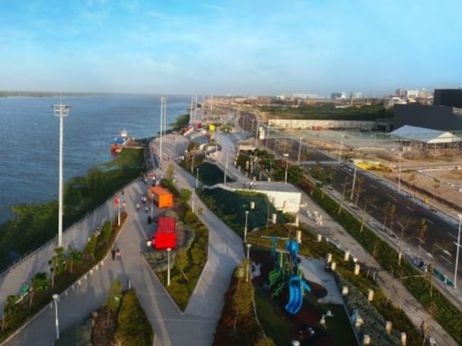 Gran Malecon del Río de Barranquilla