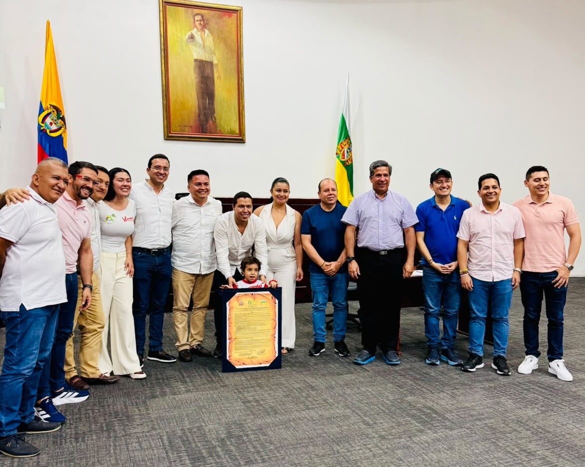 Dominic ‘Rayo Mosquera’ fue exaltado por la Asamblea del Huila por sus logros deportivos. Foto Relacionada 
