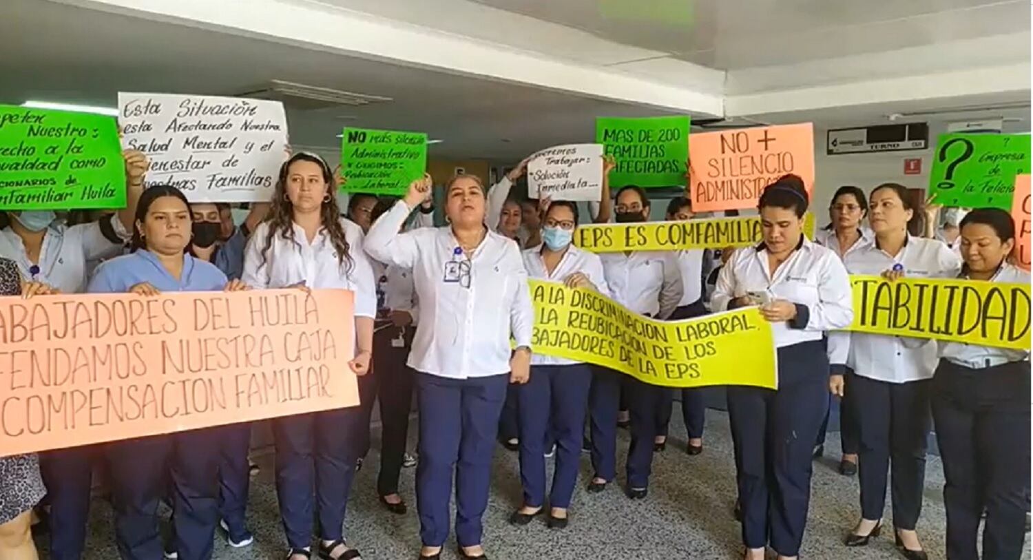 Desde hace un mes se ven sumidos en un silencio administrativo frente a su futuro laboral.