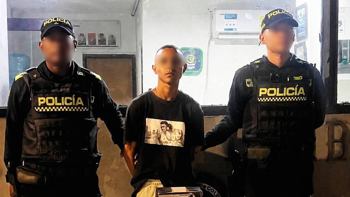 Capturado hombre con una pistola y varios cartuchos en el corregimiento de Tierra Baja