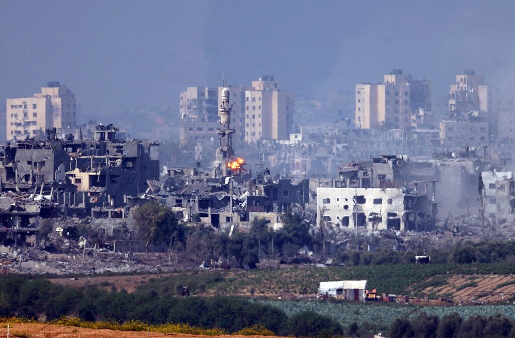 Ataques de Israel contra Hamás. Foto: Getty Images.