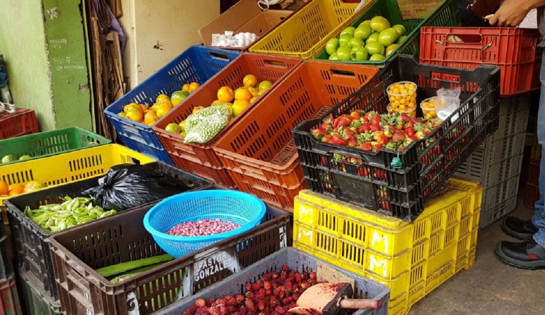 Productos en la Plaza de Mercado de Manizales