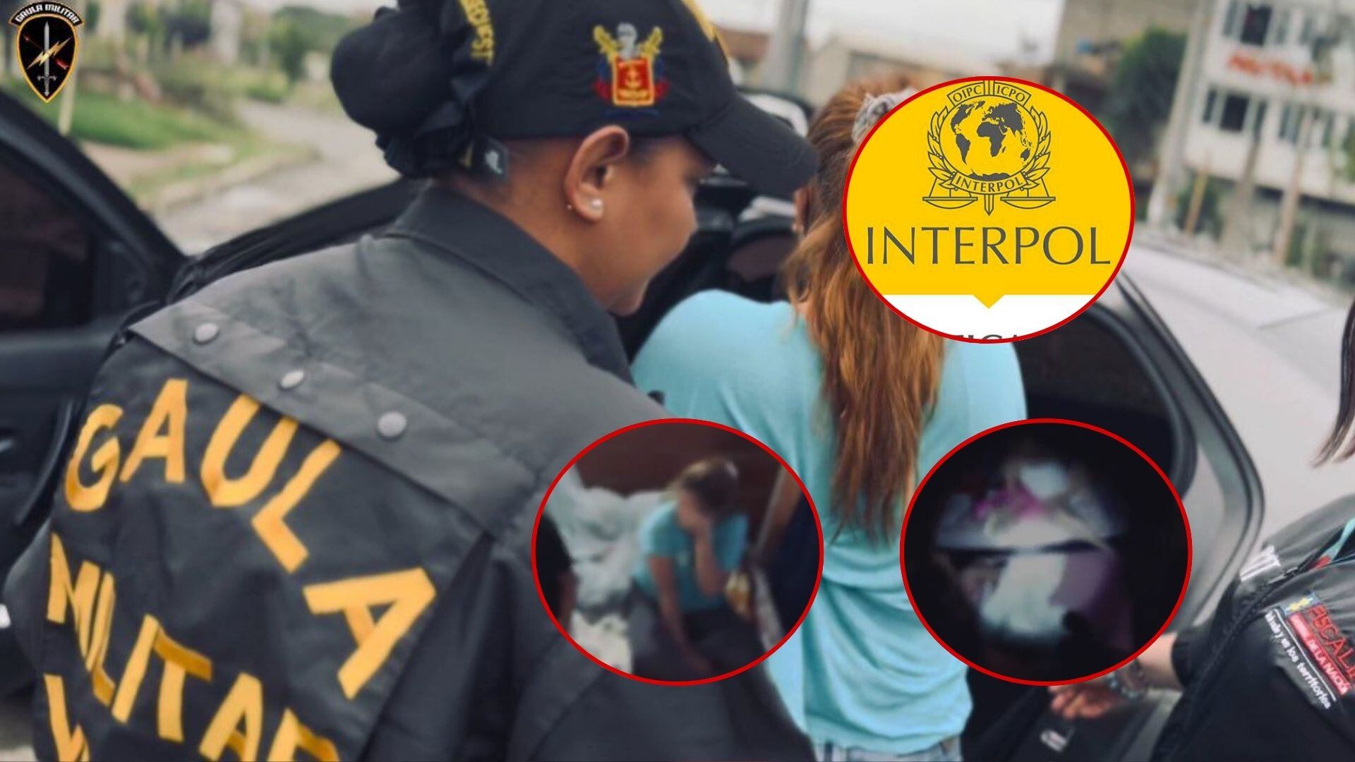Rescatan a menor desaparecida en Ecuador buscada con circular amarilla de Interpol - Gaula Militar Valle