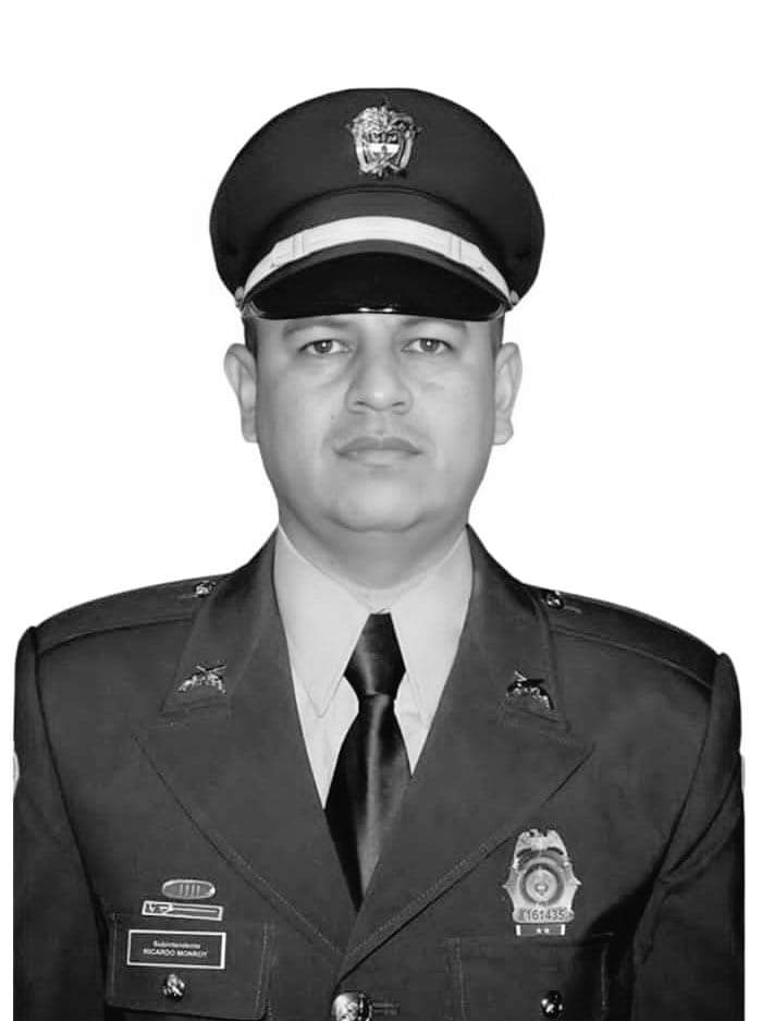 subintendente Ricardo Monroy Prieto, quien pertenecía al Escuadrón Móvil Antidisturbios (ESMAD)