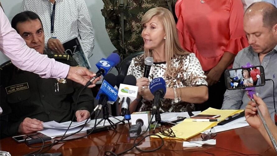 Dilian Francisca Toro, gobernadora del Valle del Cauca. Foto: La Wcon Julio Sánchez Cristo