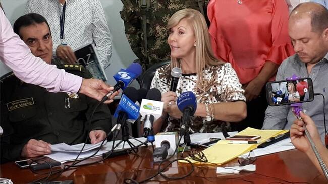 Dilian Francisca Toro, gobernadora del Valle del Cauca. Foto: La Wcon Julio Sánchez Cristo