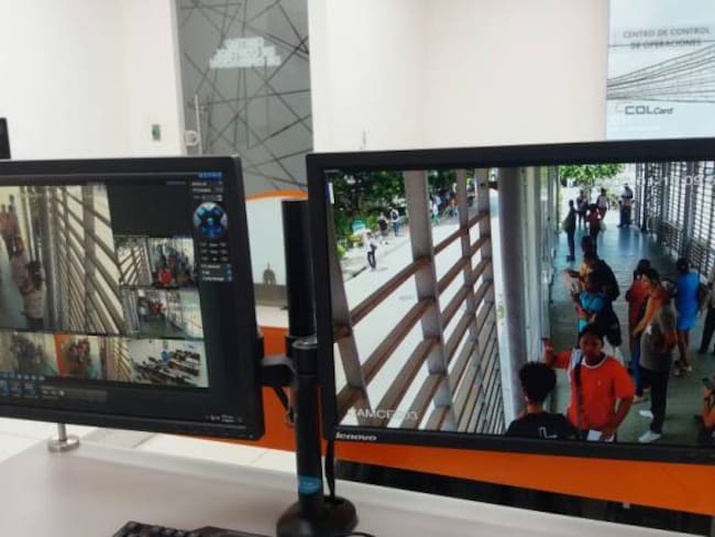 Se instalan cámaras de última tecnología en estaciones y patio portal de Transcaribe