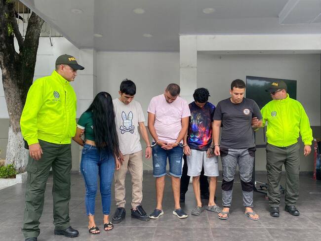 Capturados en Cúcuta por trata de personas en concurso con pornografía infantil. / Foto: MECUC.