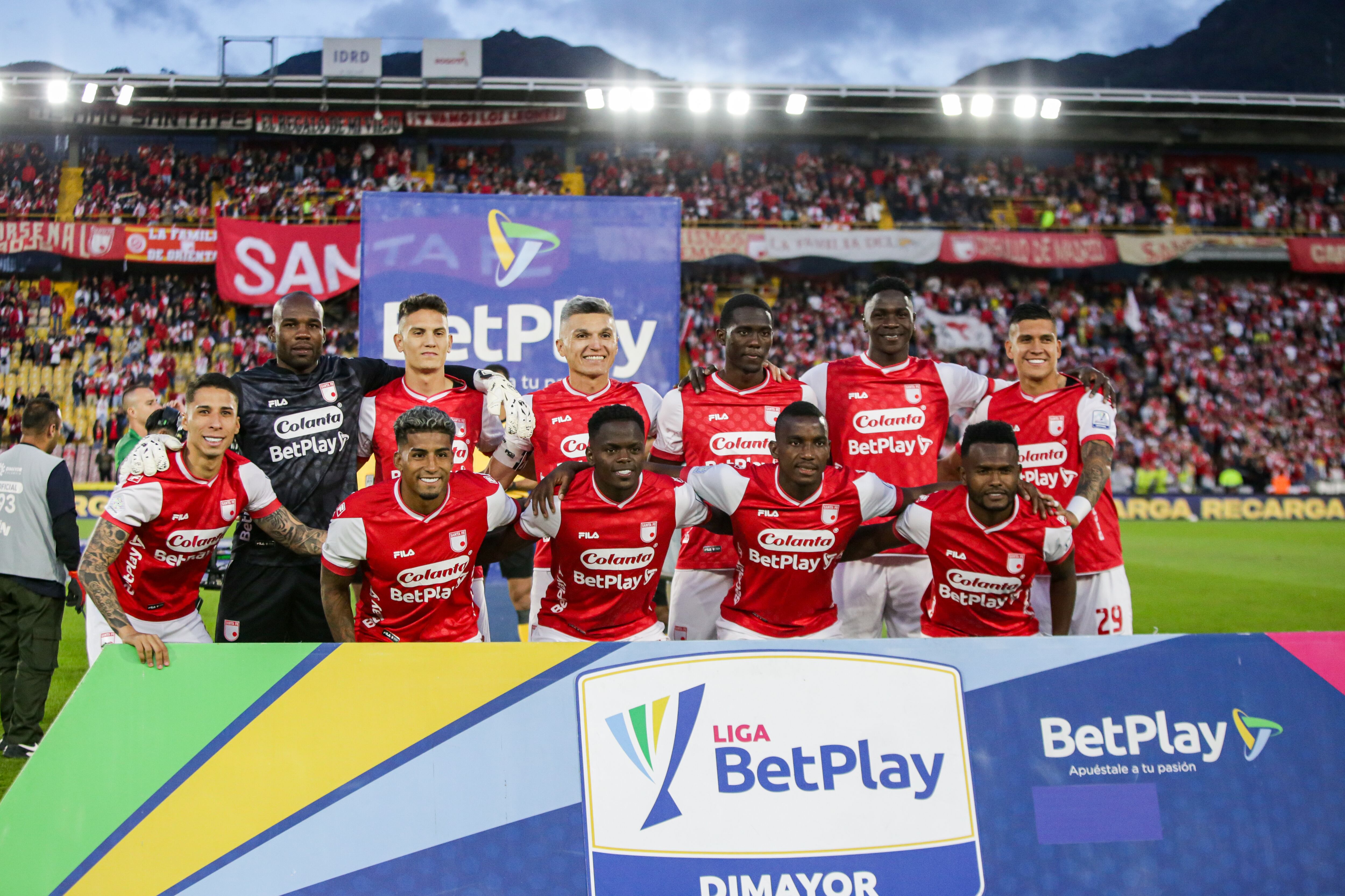 Santa Fe lidera cómodamente la tabla de la Reclasificación. (Colprensa - Mariano Vimos)