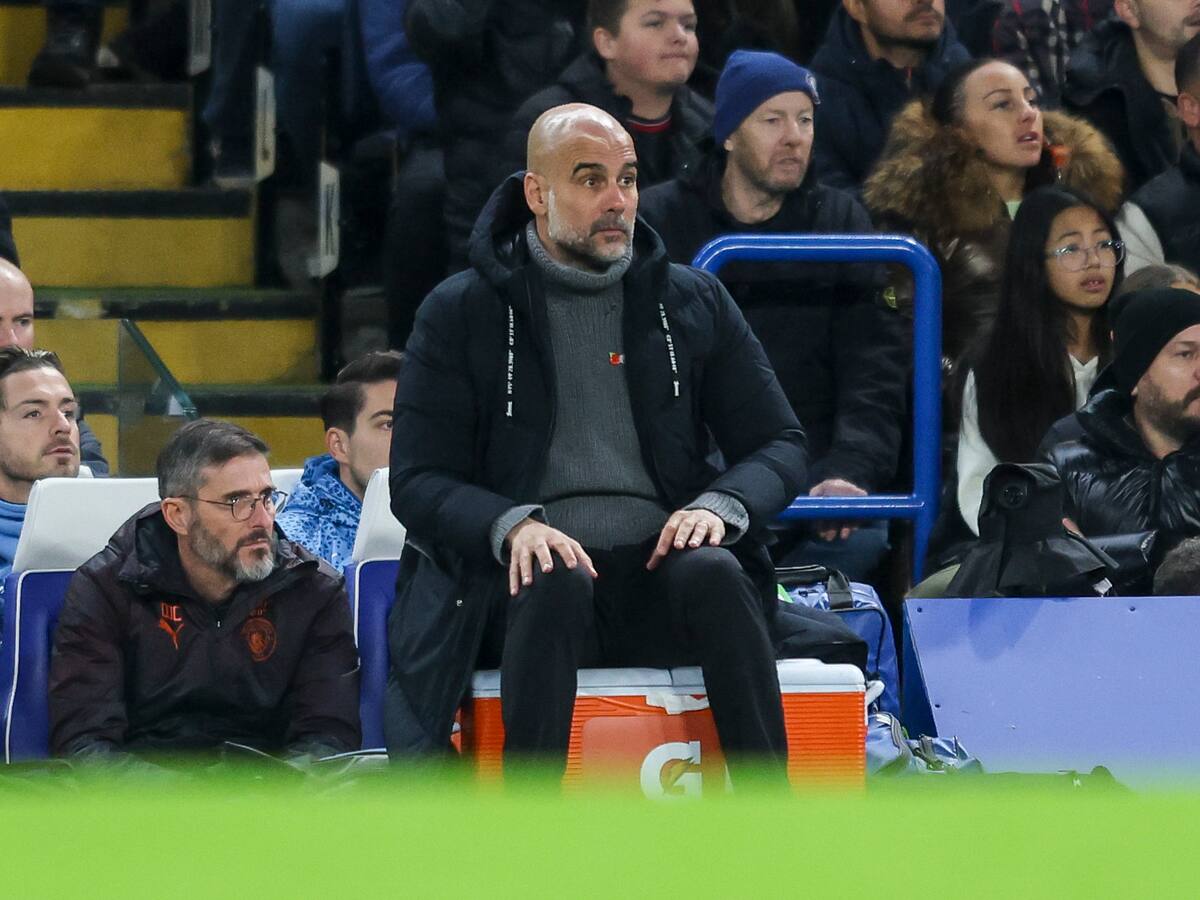 Pep Guardiola elogió a Luis Díaz en la previa del duelo Manchester City Vs. Liverpool
