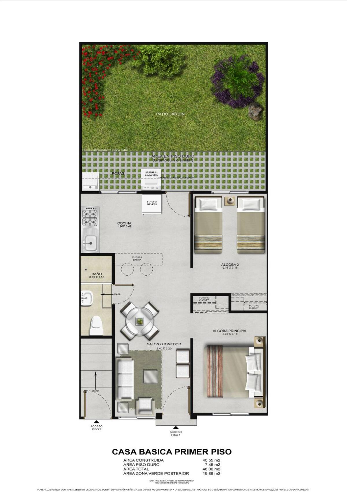 Conozca de primera mano los planos y las casas que tendrá esta urbanización ubicada en el Barrio San Gabriel