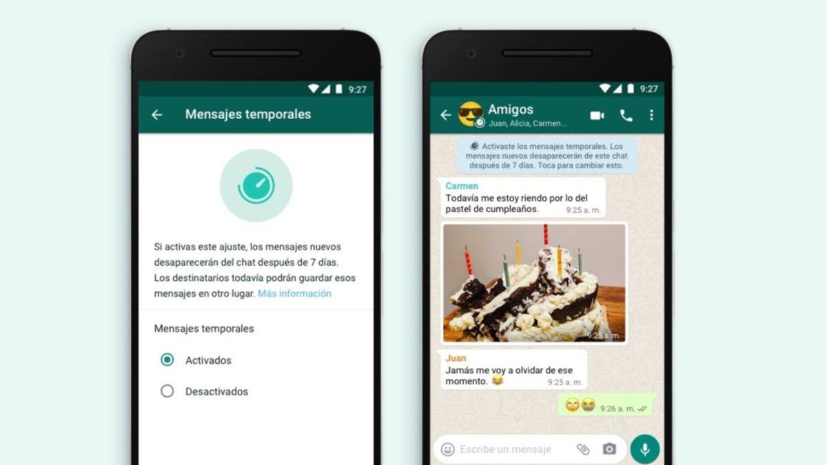 ¡Que no lo pillen! WhatsApp ahora deja enviar mensajes que se autodestruyen