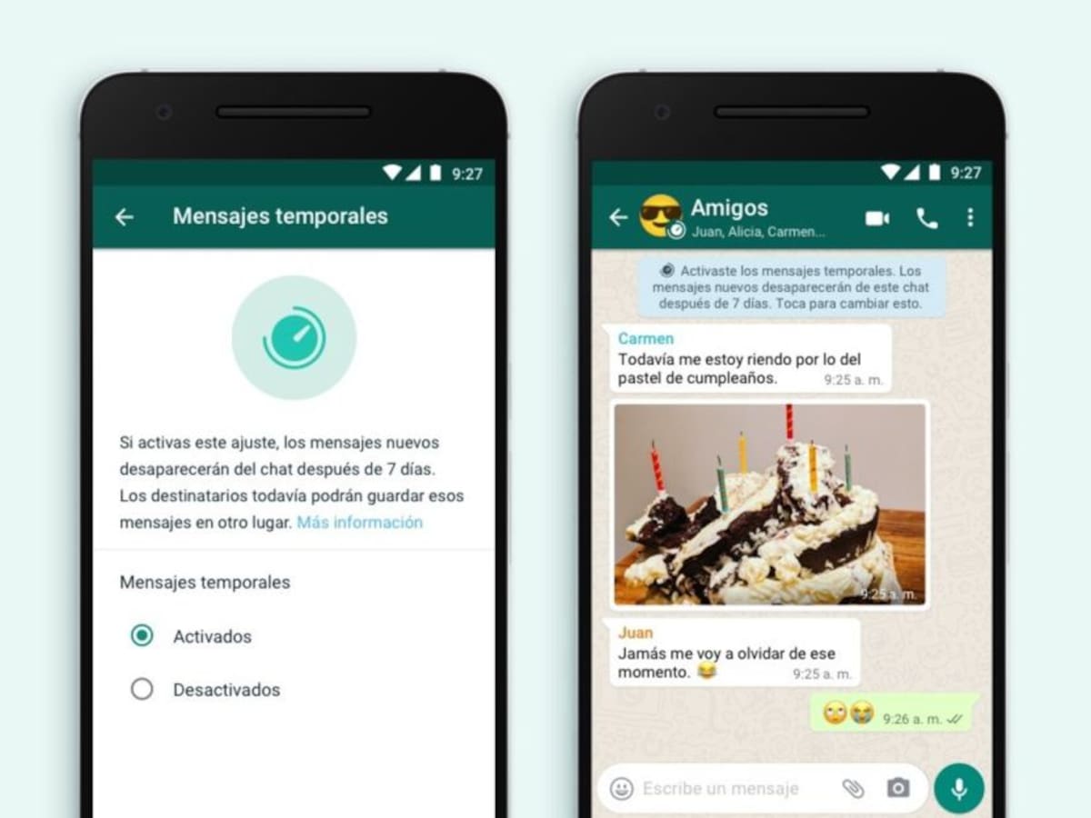 ¡Que no lo pillen! WhatsApp ahora deja enviar mensajes que se autodestruyen
