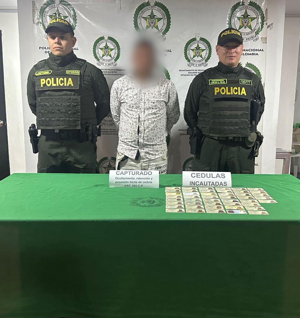 Foto: Policía de Risaralda