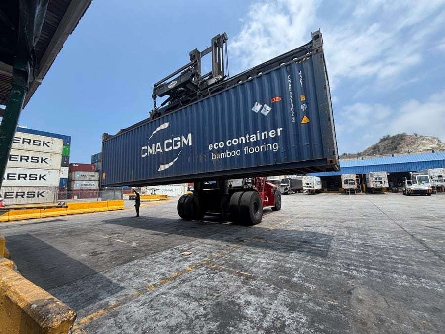 300 toneladas de residuos peligrosos salen de Colombia rumbo a Bélgica para su eliminación. /MinAmbiente