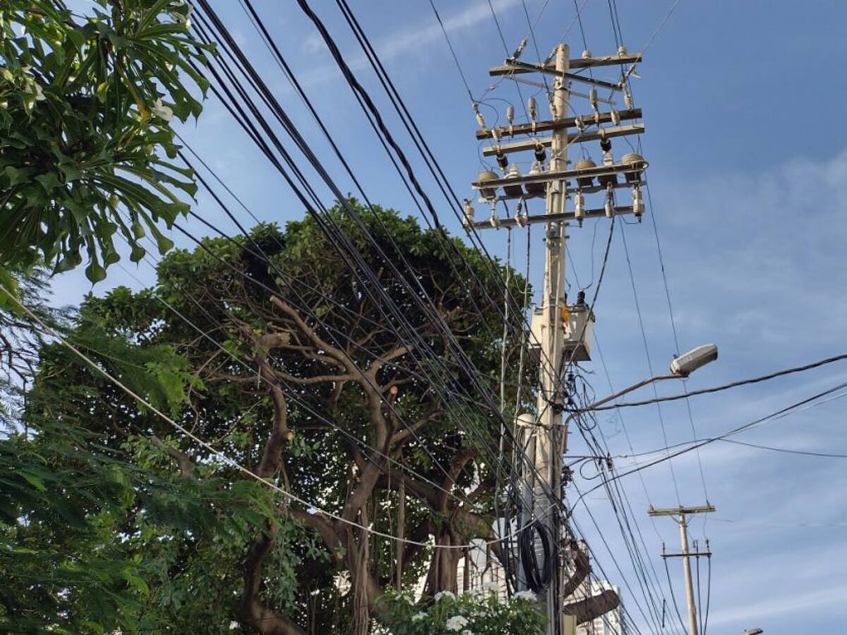 Este martes no habrá luz en dos sectores de Cartagena y Turbana