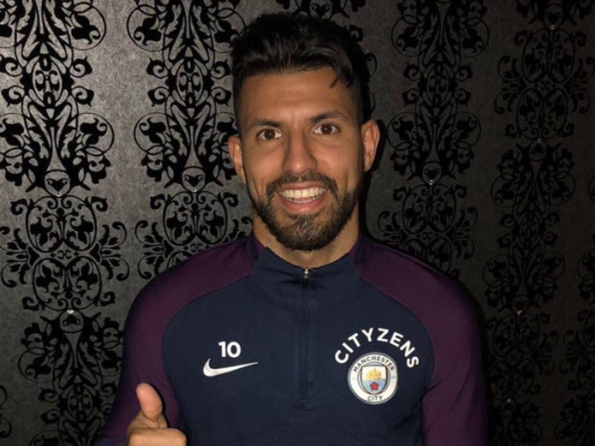 Agüero ya está en casa y aseguró que se encuentra bien a pesar del dolor