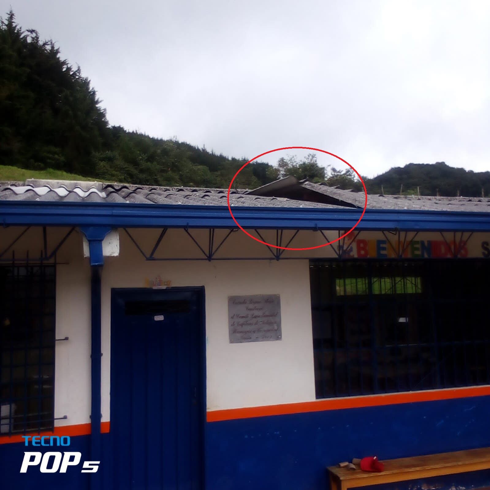 Escuela rural robada en Sonsón- foto alcaldía