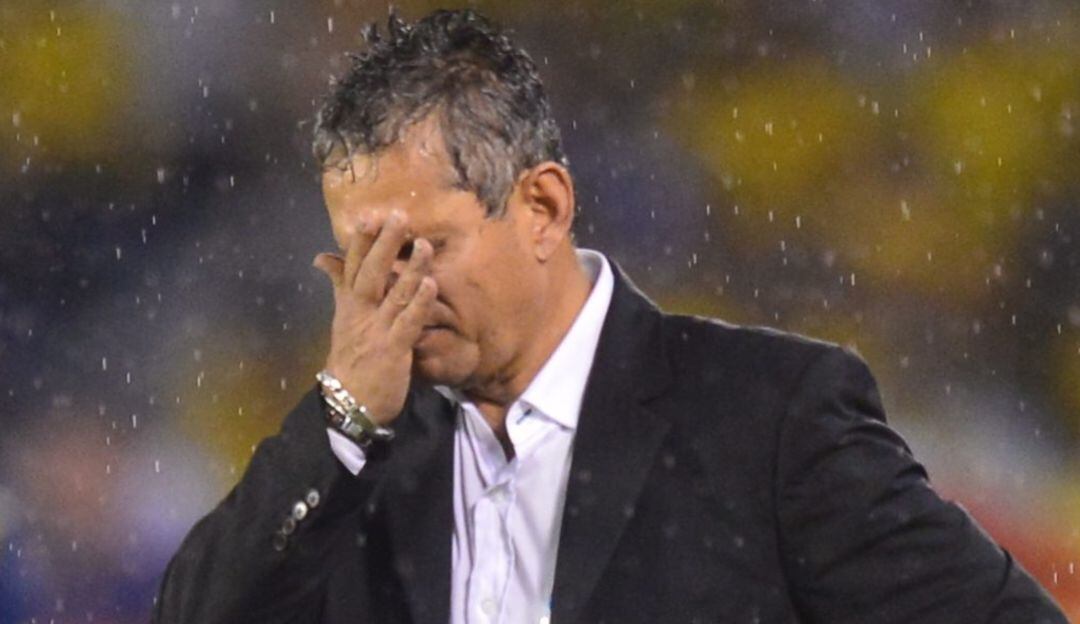 Reinaldo Rueda en Colombia 1 - 0 Ecuador en 2013