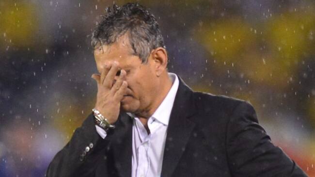 Reinaldo Rueda en Colombia 1 - 0 Ecuador en 2013