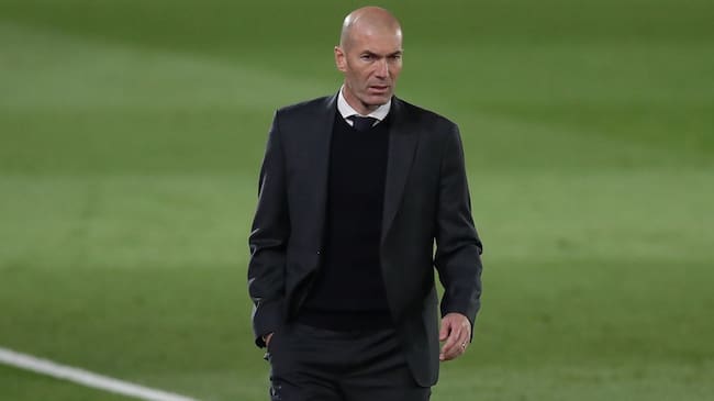 Zinedine Zidane, entrenador del Real Madrid