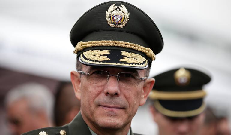 El general Jorge Vargas, director de la Dijín