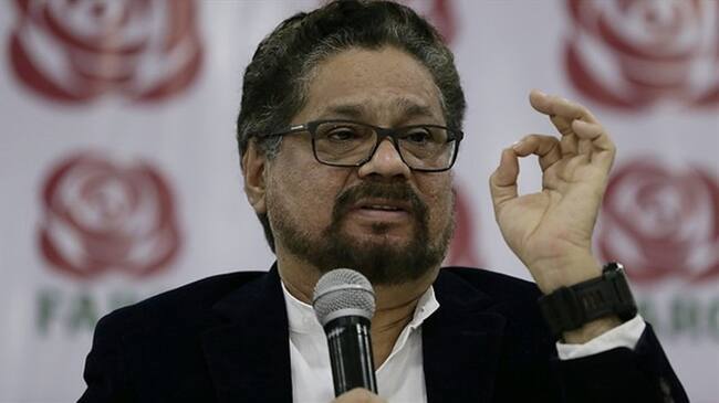 Iván Márquez, líder de la Fuerza Alternativa Revolucionaria del Común (Farc). Foto: Colprensa