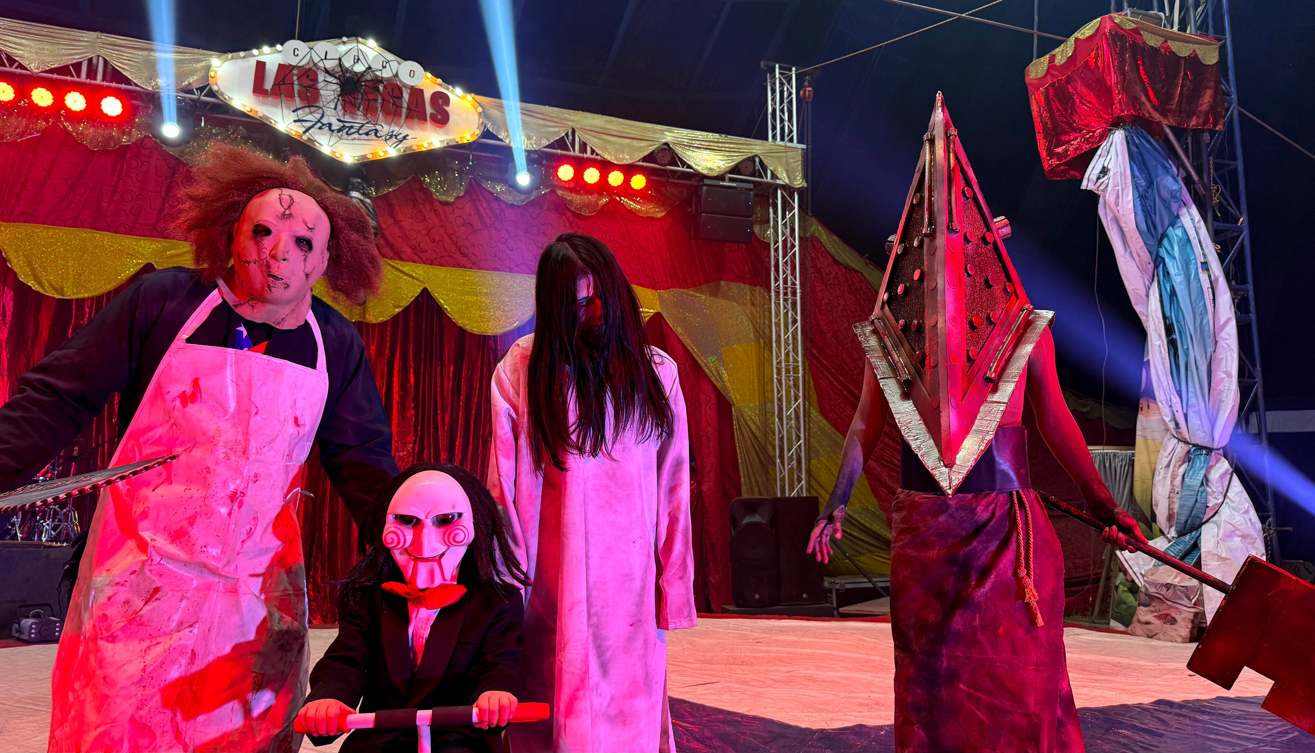 Cortesía: Circo Vegas Fantasy -  “El Show del Terror”