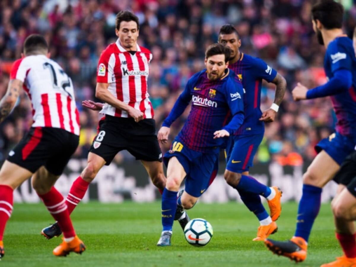 Con Mina como suplente, Barcelona venció 2-0 al Athletic de Bilbao