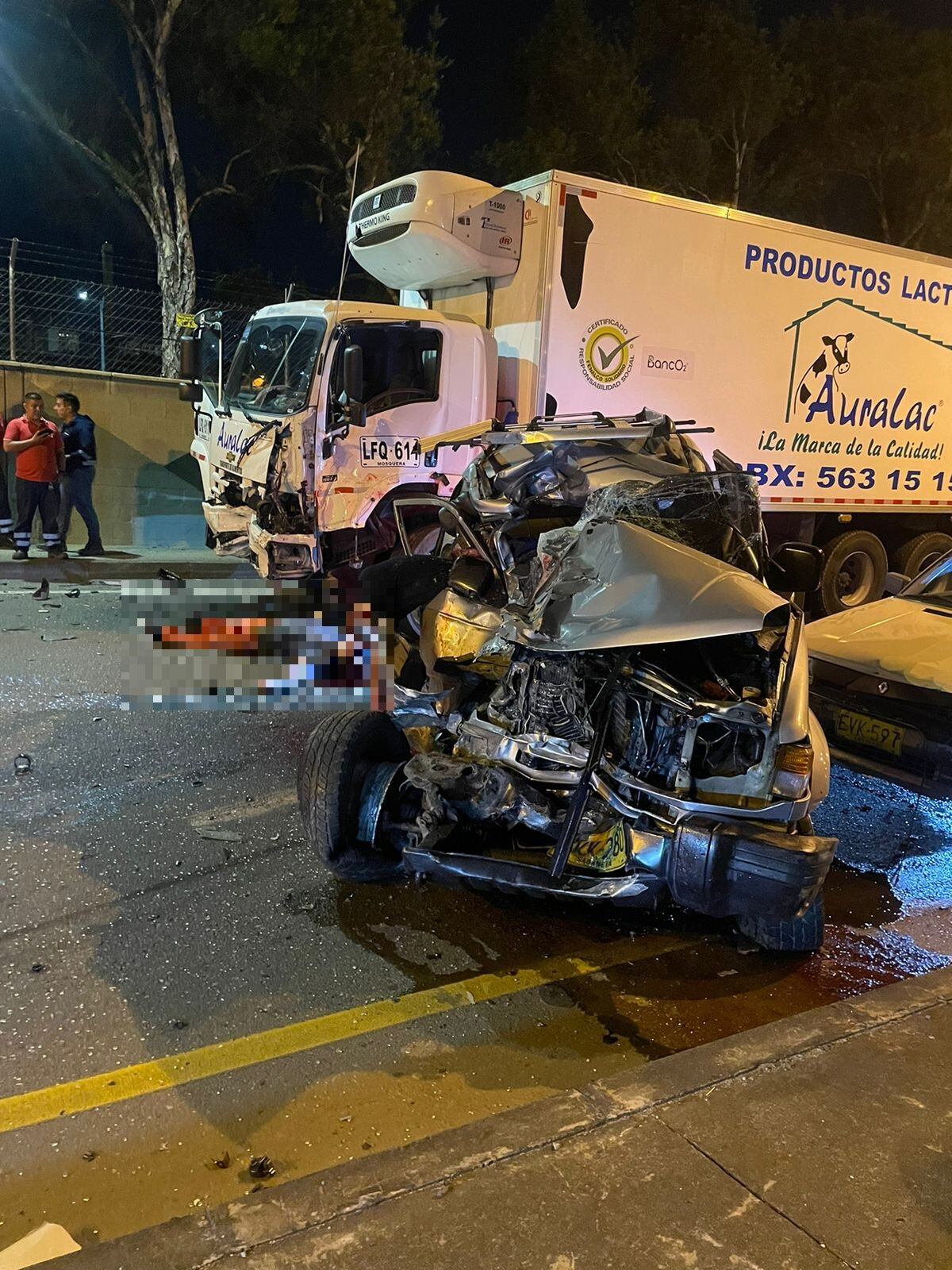 Choque en Bello-foto cortesía