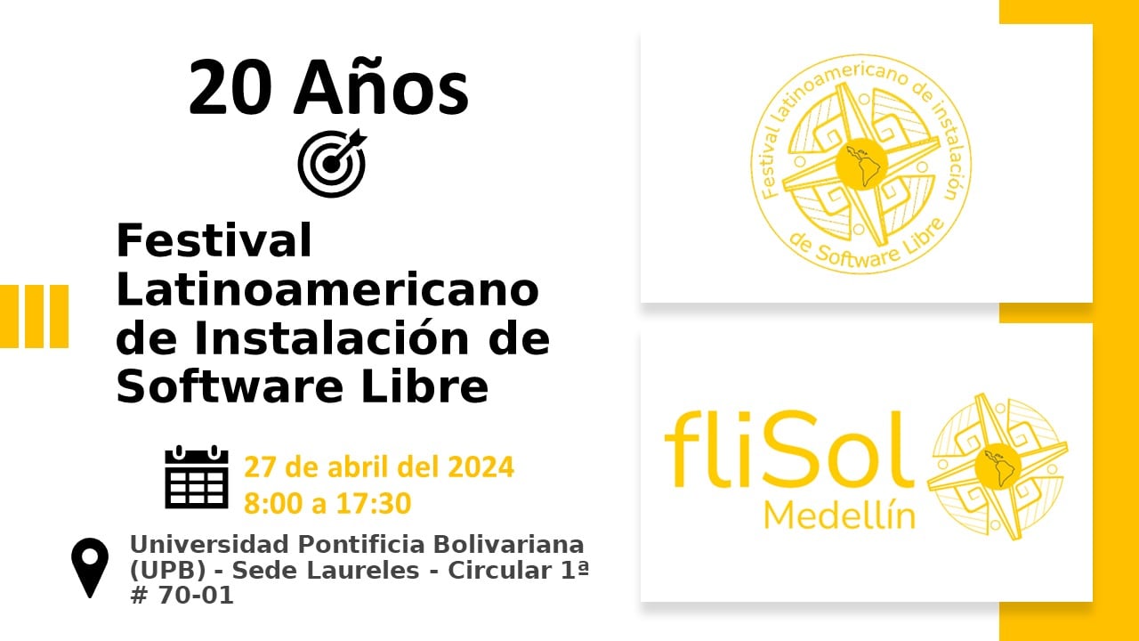 Flisol Medellín 2024.