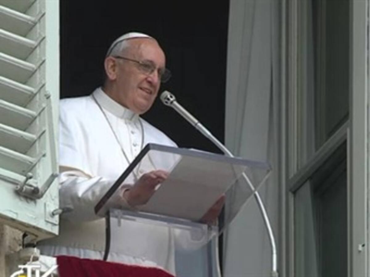Dios jamás se cansa de perdonar, si él no perdonara el mundo no existiría: papa Francisco