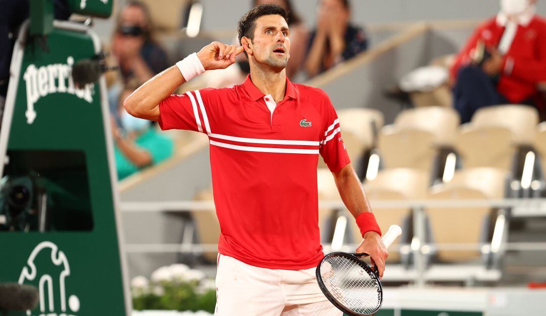 Esta es la segunda victoria del tenista serbio sobre el español en Roland Garros.