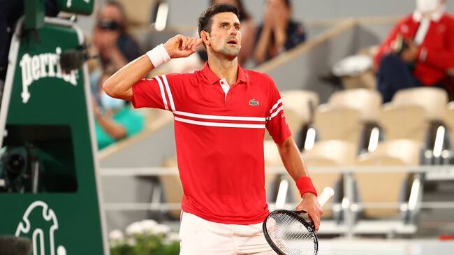 Esta es la segunda victoria del tenista serbio sobre el español en Roland Garros.