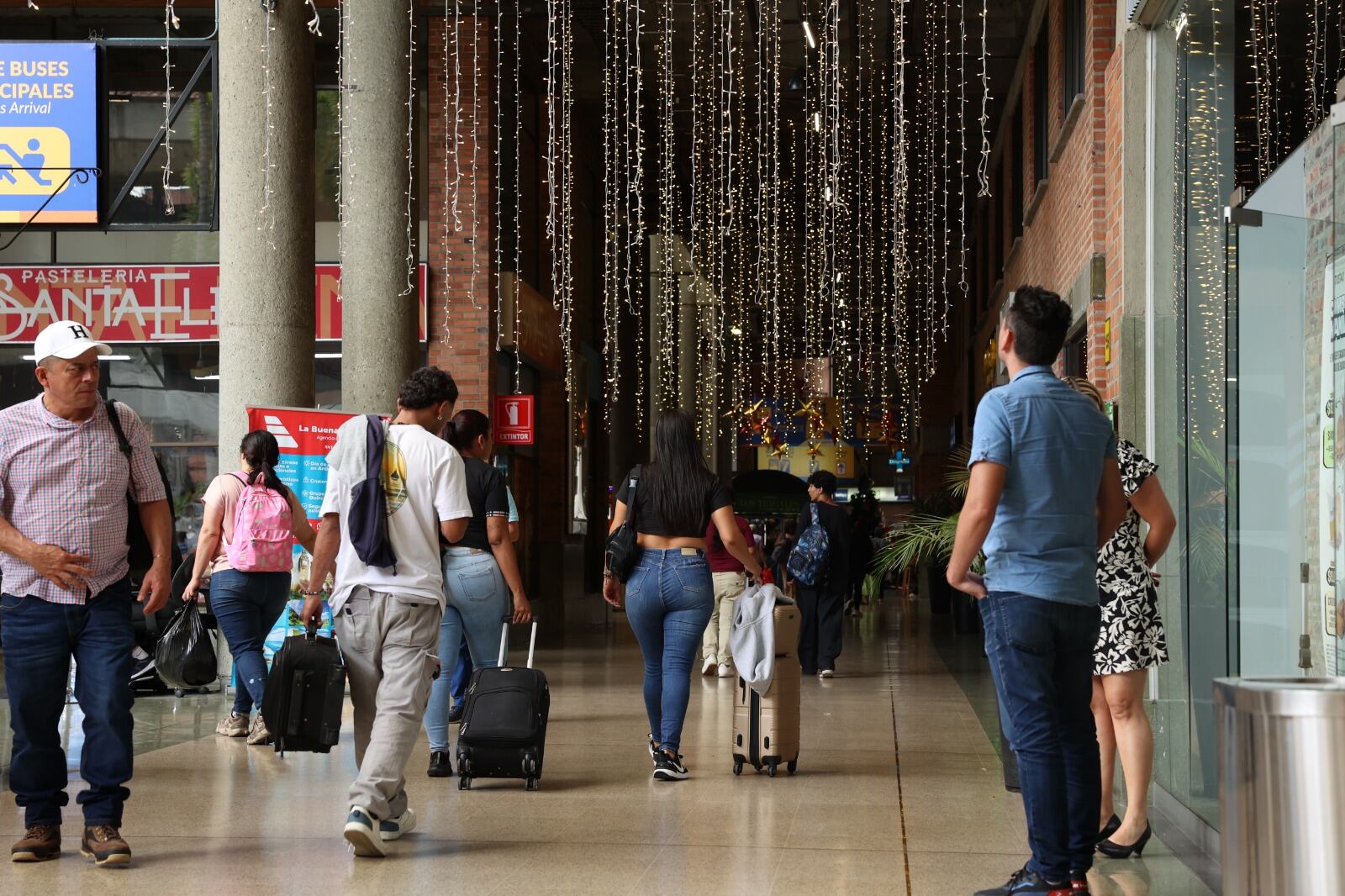 Terminales de Medellín en navidad. Foto: Alcaldía de Medellín.