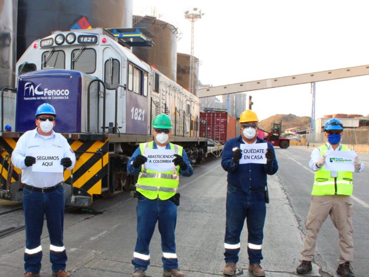 La pandemia no frena el tren de carga entre La Dorada y Santa Marta