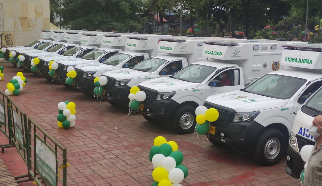 La inversión se realizó por parte del gobierno regional con la entrega de diez ambula.