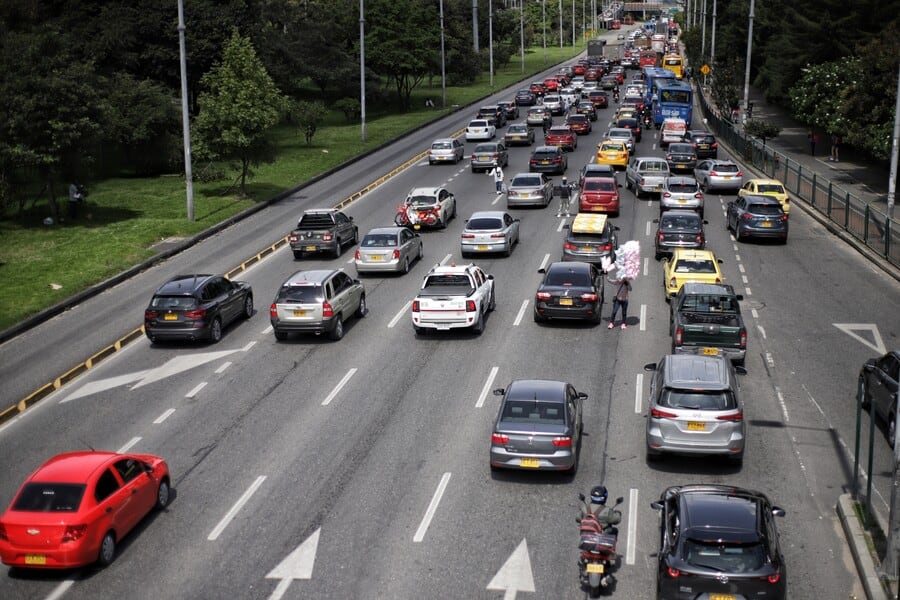 Autopista Norte. Foto: Colprensa.