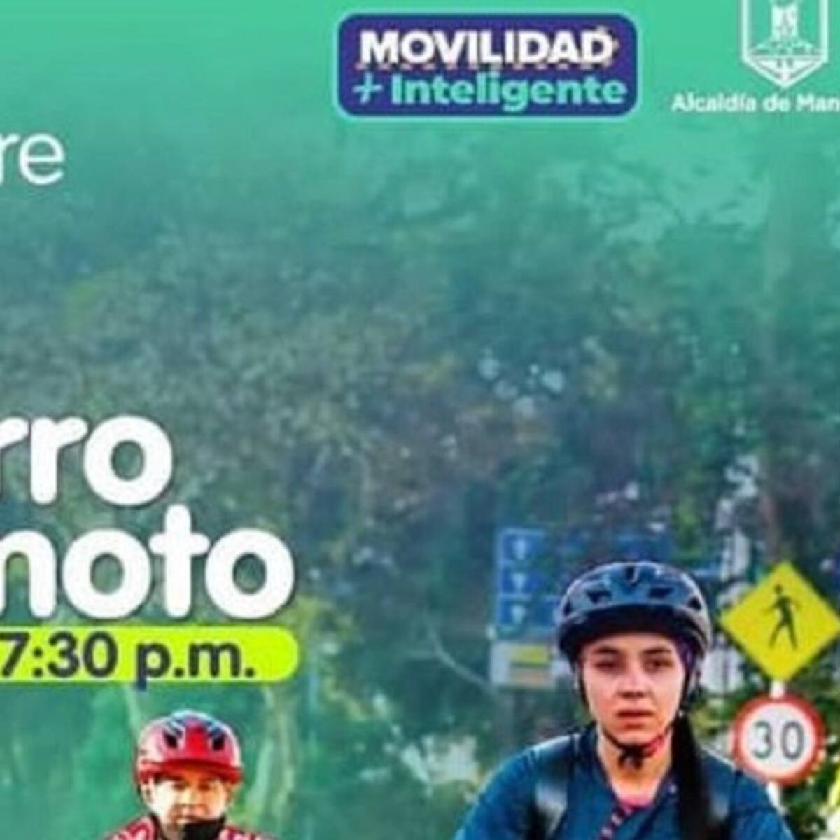 Día obligatorio sin carro y sin moto el 27 de octubre en Manizales