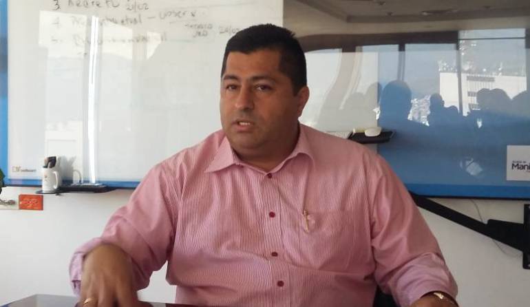 José Octavio Cardona León, alcalde de Manizales. 
