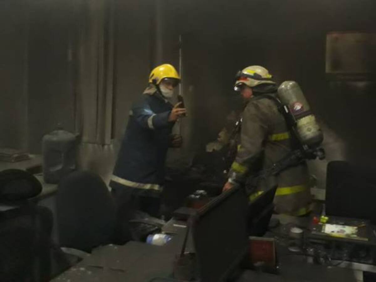 Dos incendios estructurales atendieron los bomberos en Ibagué