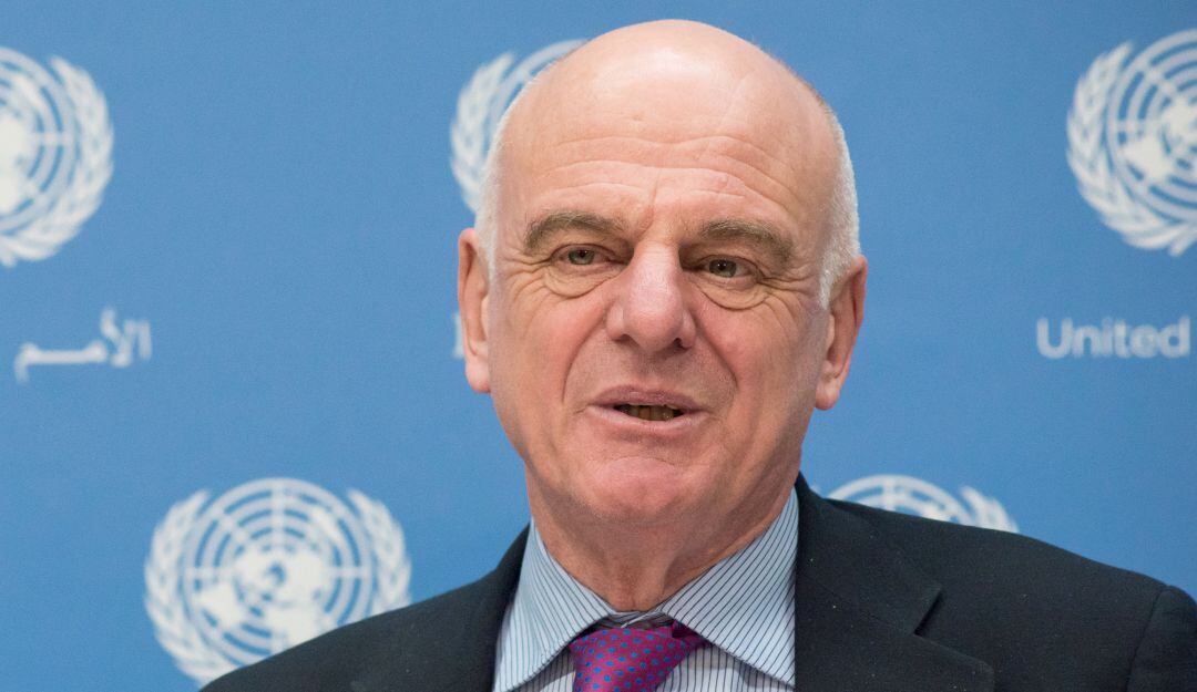 El enviado de la OMS para Reino Unido, David Nabarro