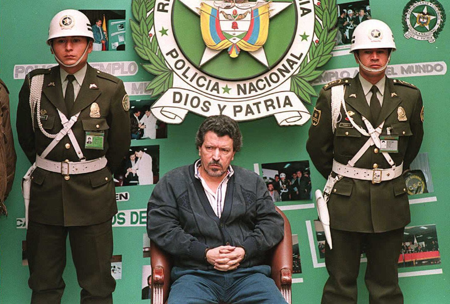 Miguel Rodríguez Orejuela, líder del Cartel de Cali. Foto: Pedro Ugarte / AFP via Getty Images